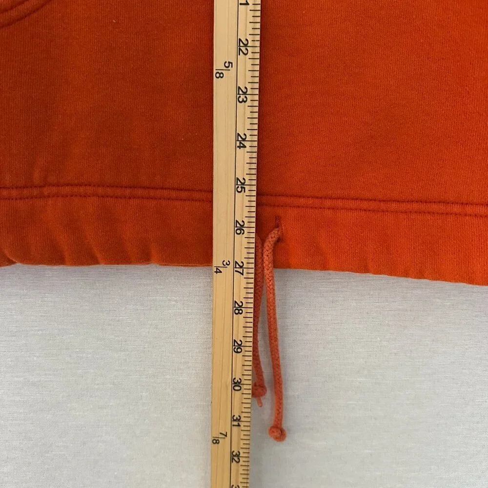 LADY FOOD LOCKER SPORT WOMEN'S FLEECE 3/4 ZIP PULLOVER KANGAROO POCKETS VTG M - Picture 6 of 8